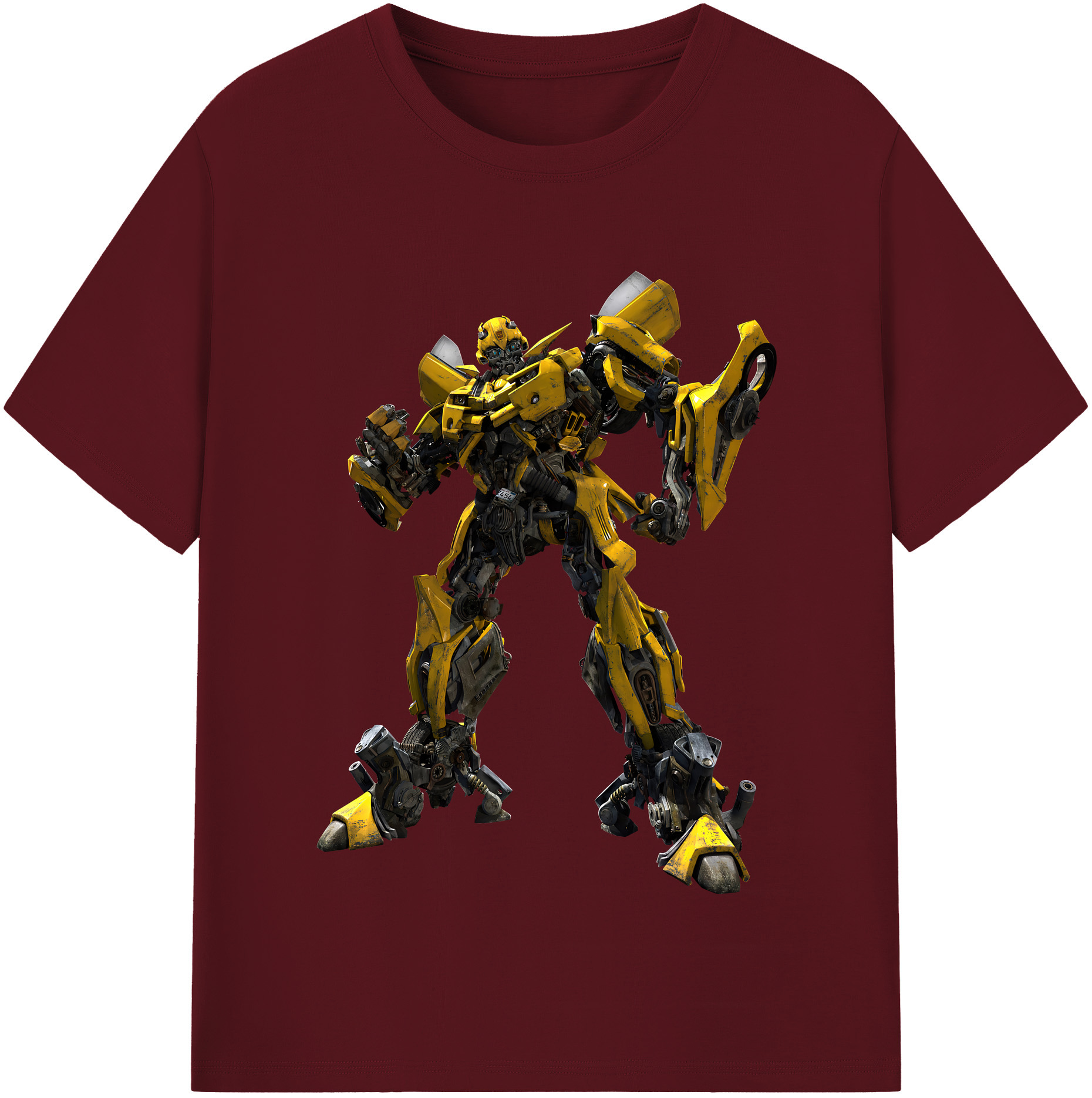 （画像用） Transformers トランスフォーマー 綿100％半袖Tシャツ（フロントプリント）